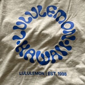 NWT Lululemon Hawaii Cates Tee size 14